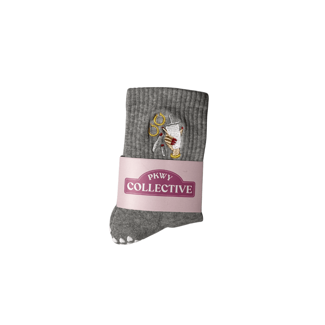 PKWY Collective Grip Socks detail